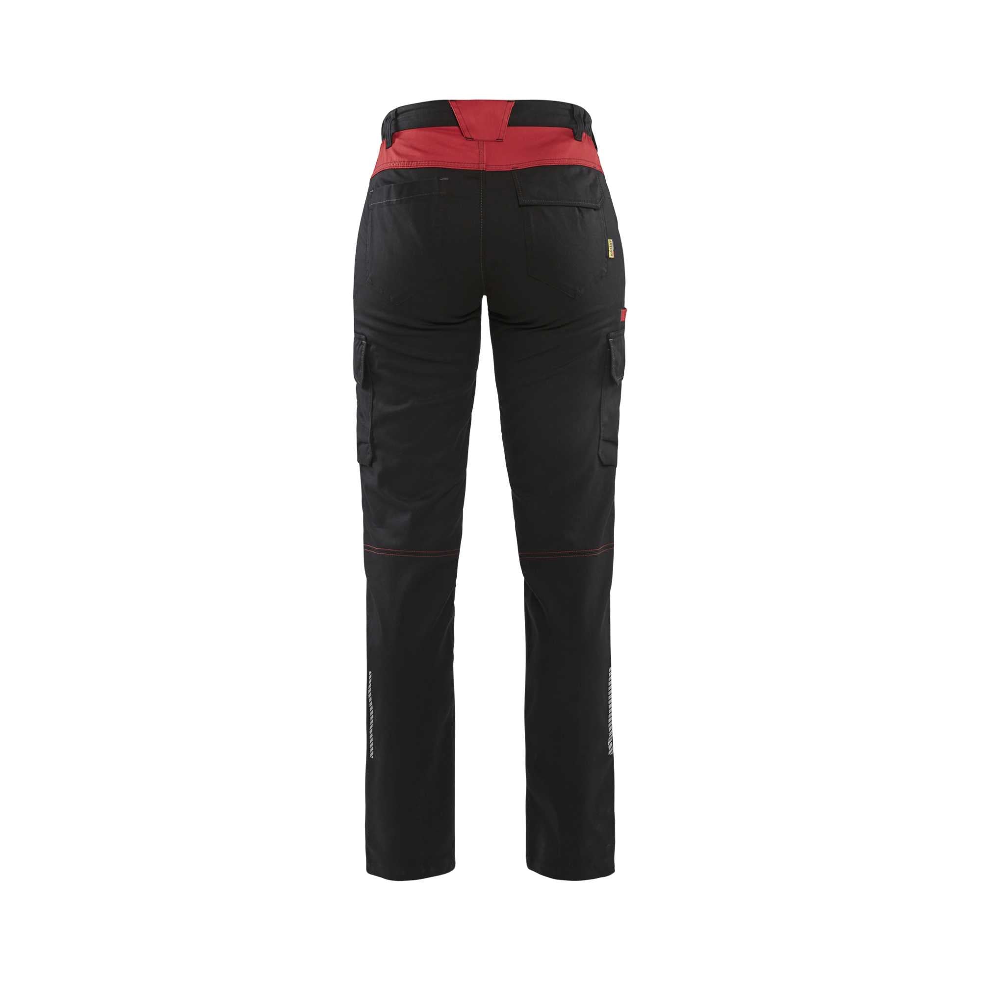 BLAKLADER 71441832 Women's industry trousers stretch Hi Vis Reflective Work Trousers Women - twill fabric